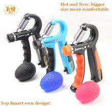 Load image into Gallery viewer, New Electronic Counting Gripper with Elastic Ball Gym Fitness Hand Adjustable Finger Heavy Exercise Strength for Muscle Recovery
