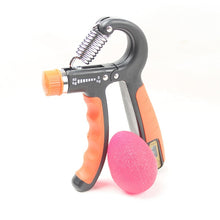 Load image into Gallery viewer, New Electronic Counting Gripper with Elastic Ball Gym Fitness Hand Adjustable Finger Heavy Exercise Strength for Muscle Recovery
