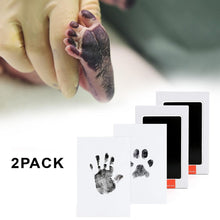 Load image into Gallery viewer, Baby Safe Print Ink Pad Inkless Footprint Handprint Kit Keepsake Maker Memories Souvenir Gifts Newborn Hand Footprint Makers
