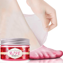 Load image into Gallery viewer, 100ml Rose Repair Hand Mask Natural Ingredients Moisturize Hand Han Paraffin Treatment Soften Fungal Wax Wax Care Nail Hand A5W6
